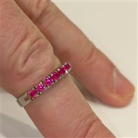 Salzano - Via Montegrappa, 28 - Anello Vidali Gioielli Donna in Oro bianco Zircone ANOR-47-34 - ANOR-47-34